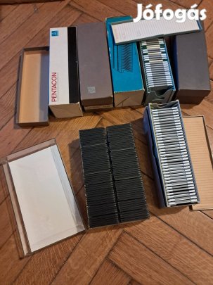 Diafilm keretek,  kb. 300 darab 24x36 mm 