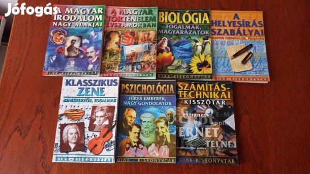Diák-kiskönyvtár sorozat 7 kötete