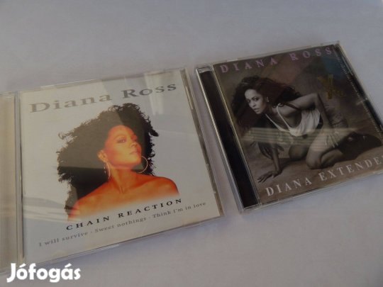 Diana Ross Műsoros Audió CD Lemezek 2 Darabos Szettben Eredeti