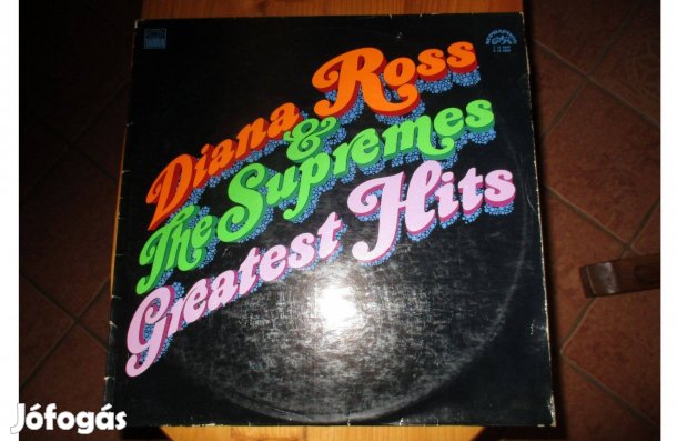 Diana Ross The supremes greatest hits bakelit hanglemez eladó