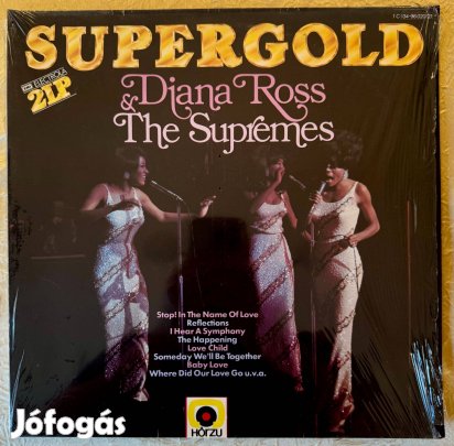 Diana Ross & The Supremes Supergold német dupla bakelit hanglemez