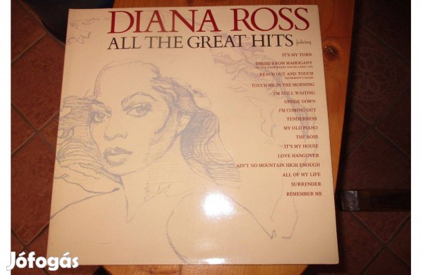 Diana Ross bakelit hanglemez eladó