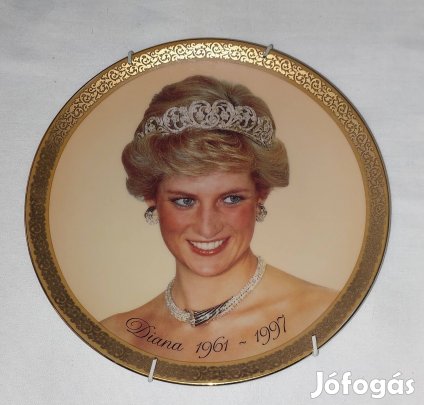 Diana hercegnő falitányér