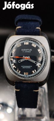 Diantis swiss svájci férfi karóra óra szép állapot új szíj szervizelt