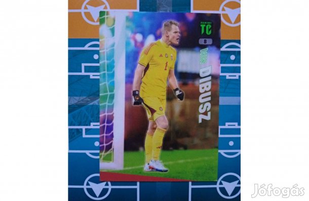 Dibusz Dénes (Magyarország) Panini Top Class 2024 kártya