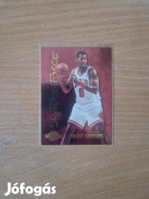 Dickey Simpkins Skybox 1994-95 Skytech Force #SF27 kosaras kártya