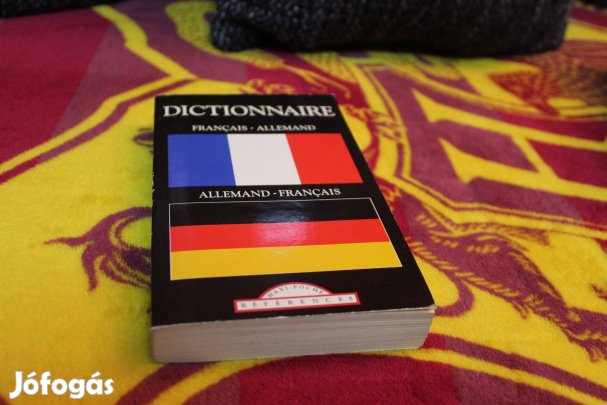 Dictionnaire francais-allemand, allemand-francais- Uj De/FR szotar