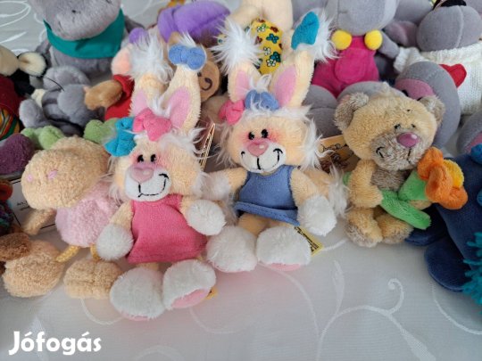 Diddl plüss figurák eredeti, új, Alex kerámia figura elefánt