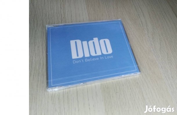 Dido - Don't Believe In Love - Single CD (Bontatlan) 2008