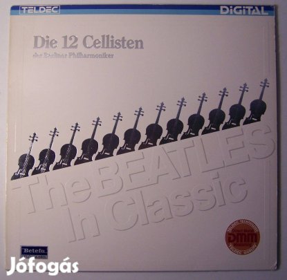 Die 12 Cellisten - The Beatles In Classic (1983, német ny., EX áll. LP