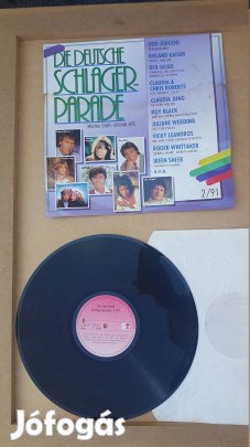 Die Deutsche Schlagerparade 2/91 Vinyl LP hanglemez bakelit lemez