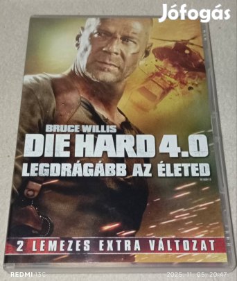 Die Hard 4.0 Legdrágább az életed 2 lemezes DVD