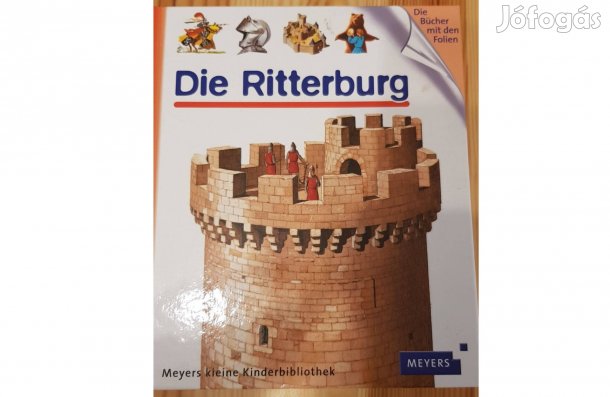 Die Ritterburg Képeskönyv a lovagi várról, fóliabetétekkel