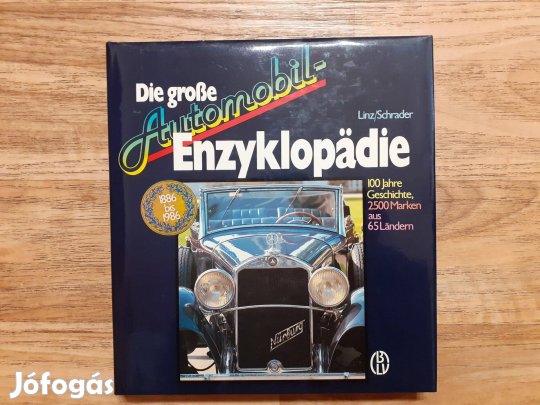 Die große Automobil Enzyklopädia (A nagy autós enciklopédia) Dedikált
