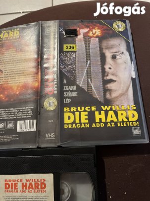 Die hard 1 akció vhs.  