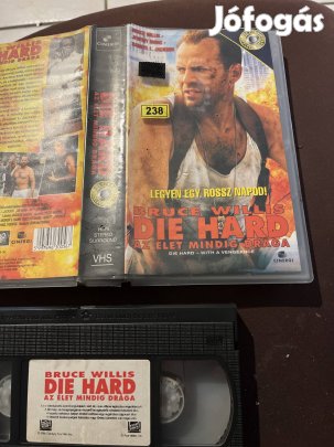 Die hard 3 akció vhs. 