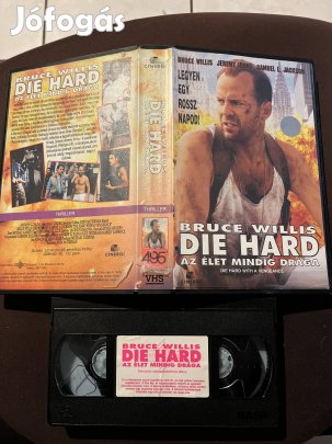 Die hard 3 az élet mindig drága vhs akció nagytok