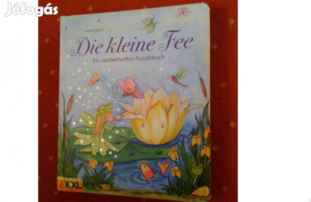 Die kleine Fee puzzle buch német puzzle könyv hibátlan