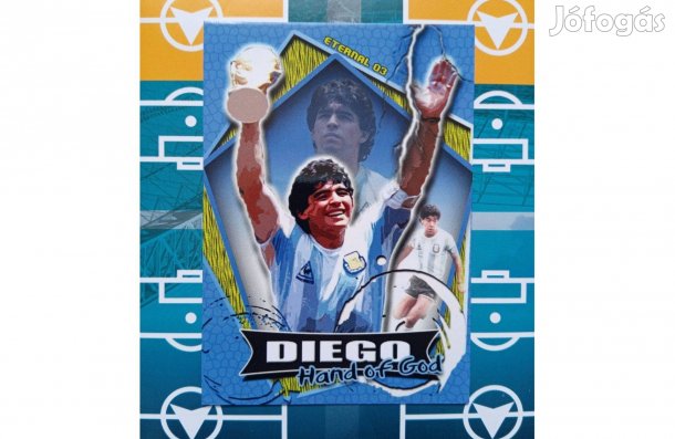 Diego Maradona (Argentína) szurkolói focis kártya