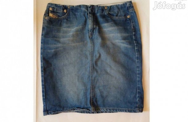 Diesel Lawine csinos, kék női farmer szoknya 28-as méretű,új állapotú