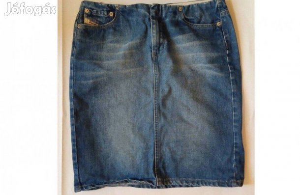 Diesel Lawine kék, női farmer szoknya 28-as méretben megvásárolható