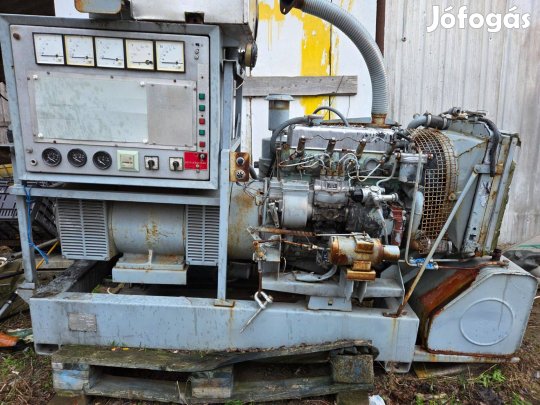Diesel motoros áramfejlesztő aggregárot, 33KW