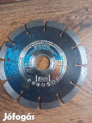 Diewe Gyémántkorong Beton, Vasalt Betonhoz