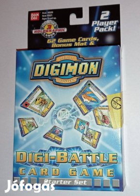 Digimon Digi-Battle Card Game Starter Set (62 db kártya)
