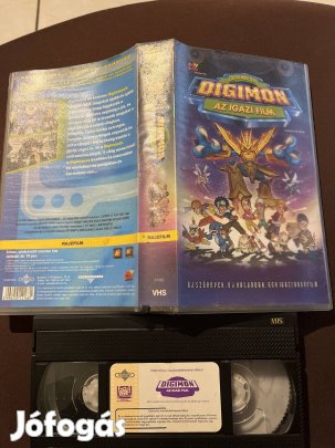 Digimon az igazi film mese kistok vhs