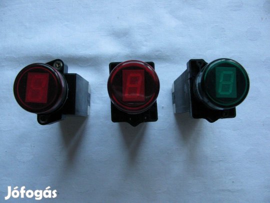 Digitális 7 szegmenses kijelző