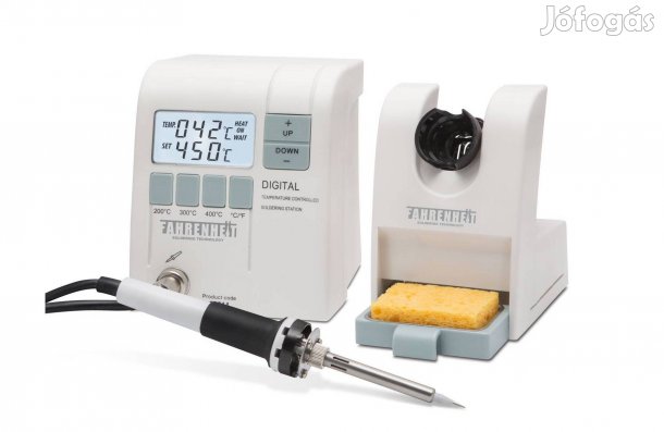 Digitális Kijelzős forrasztóállomás - 230V páka 24V 48W 150 - 450°C