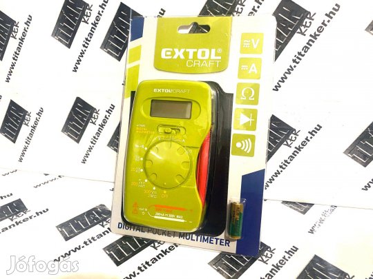 Digitális Multiméter Amper/Volt/Ohm Mérő max 300V Hangjelző Funkció Ce