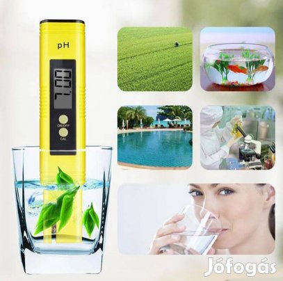 Digitális PH mérő automatikus kalibrálás 0,01 vízminőség ellenőrzéséhe