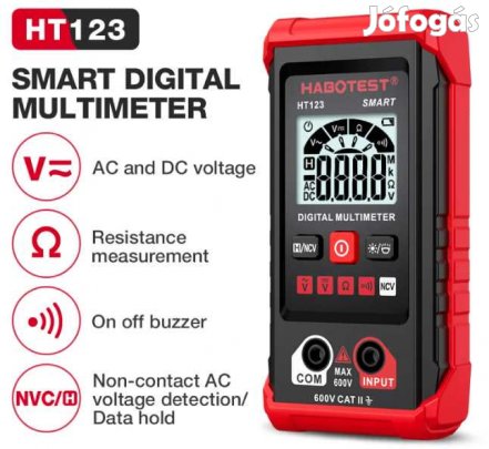 Digitális Smart Multiméter HABOTEST HT123 (5778)