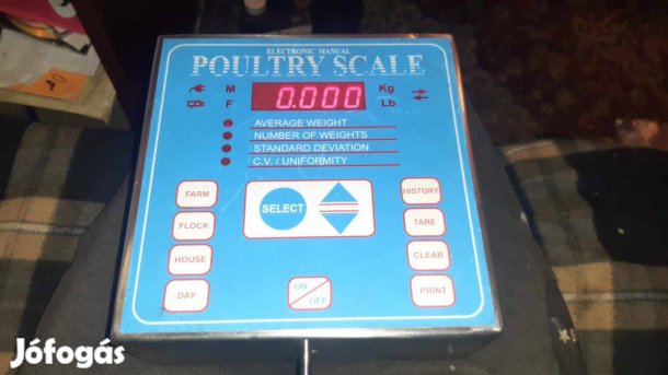 Digitális baromfimérleg