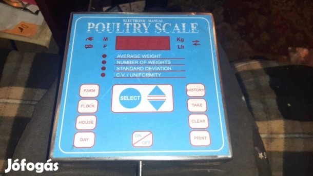Digitális baromfimérleg