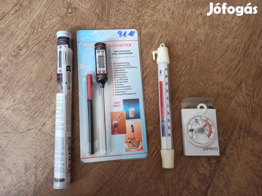 Digitális ételhőmérő, konyhai, étel- és italhőmérő, kijelző,maghőmérő