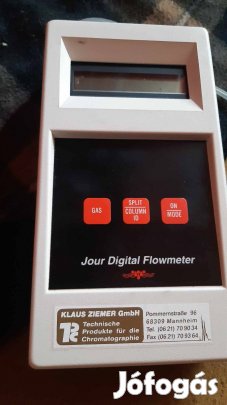 Digitális gáz átfolyás mérő áramlás mérő áramláskalibrátor