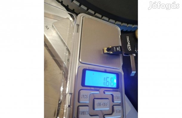 Digitális hangszedő lemezjátszó tűnyomás mérő tűmérleg 0,01-200g Új