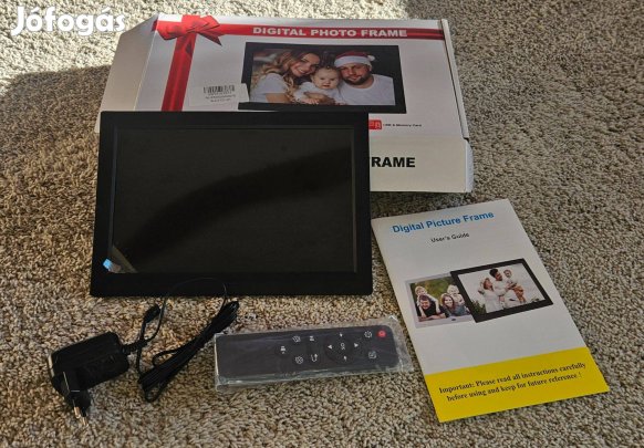 Digitális képeket 10.1" fekete