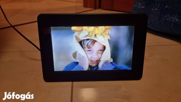 Digitális képkeret újszerű 7"-os kijelzővel eladó
