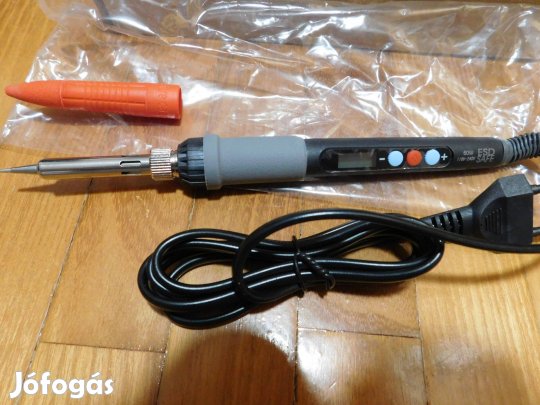 Digitális kijelzős 180-500 Celsius között állítható forrasztópáka, új