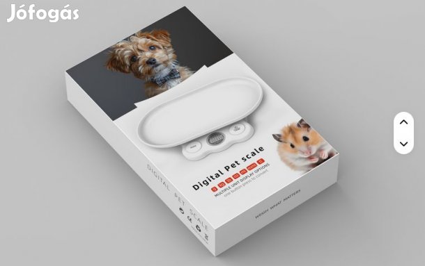 Digitális kisállat mérleg 15kg-ig (6203)