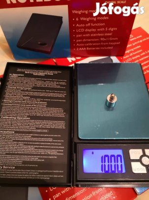 Digitális mérleg 500/0,01g ékszermérlegek a legjobb áron Budapesten