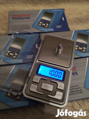 Digitális mérleg, 200g/0,01g ékszermérleg ek legjobb áron Budapesten!