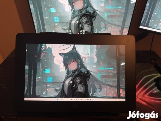 Digitális rajzmonitor ( xppen artist 24pro 4k) garanciálval