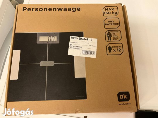 Digitális személyi mérleg (150 kg)