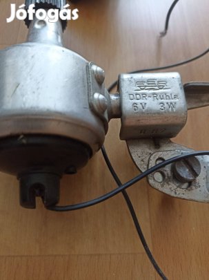 Dinamó és első lámpa Made in DDR