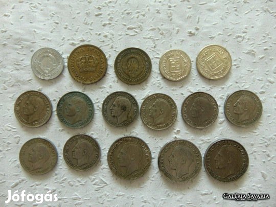 Dinár fémpénz 16 darab LOT !