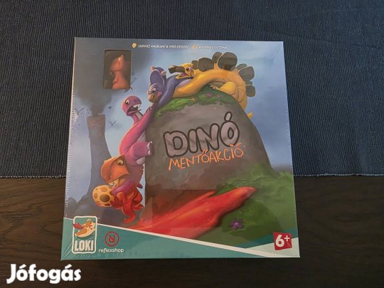 Dínó Mentőakció bontatlan társasjáték 